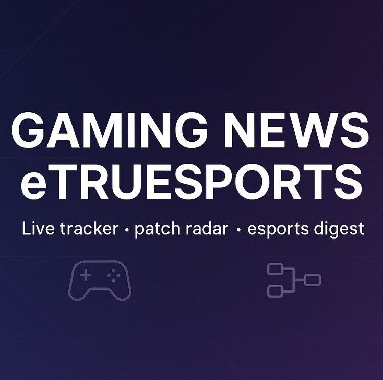Gaming News eTrueSports banner