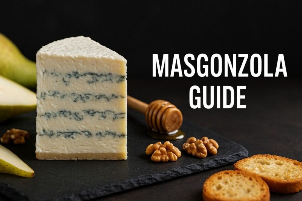 Masgonzola layered cheese torte
